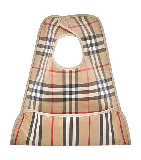 burberry baby bib|kids check and icon bib.